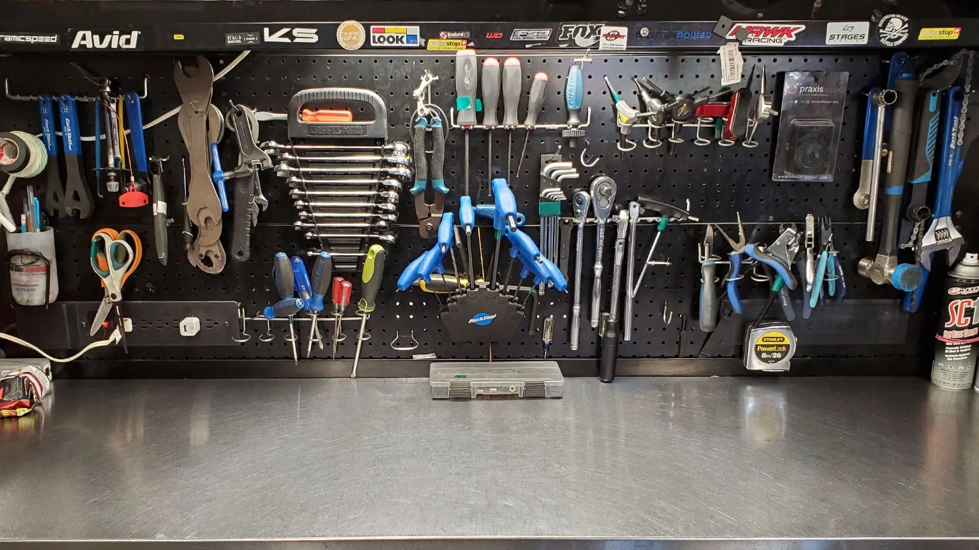 Workshop tool wall